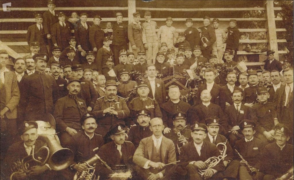 Prevzem ročne gasilske brizgalne, 17. september 1922